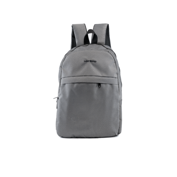 Grey MiniLupo Backpack One Basic Pocket  LB0080