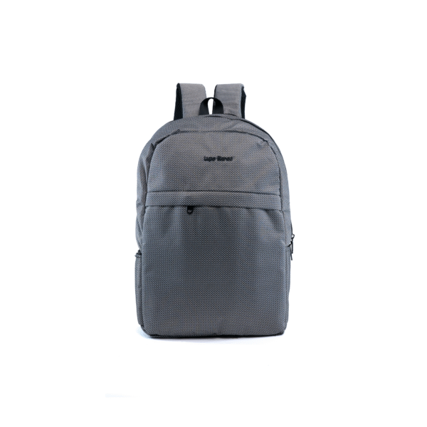 Grey MiniLupo Backpack Two Main Pockets LB0082