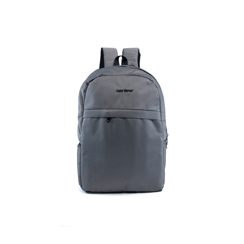 Grey MiniLupo Backpack Two Main Pockets LB0082