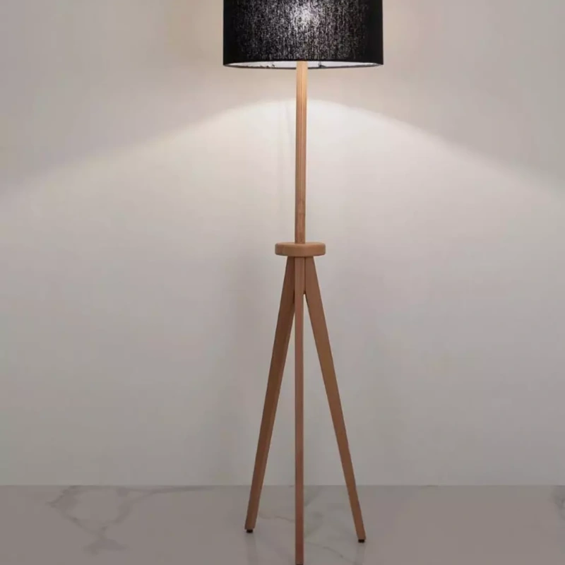 Black Mila Floorlamp MH017