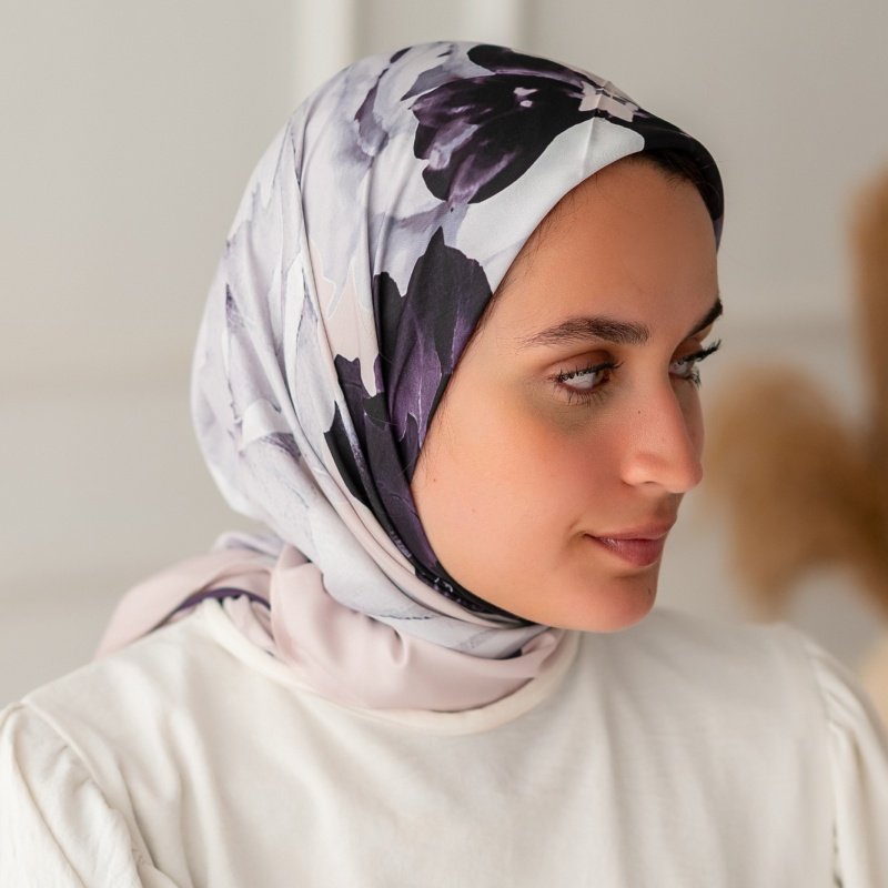 Printed Square Scarf 018