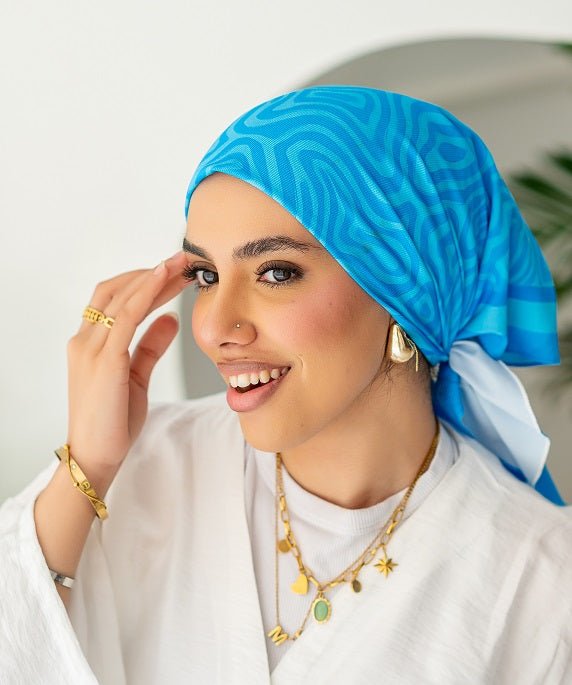 Printed Square Scarf 040