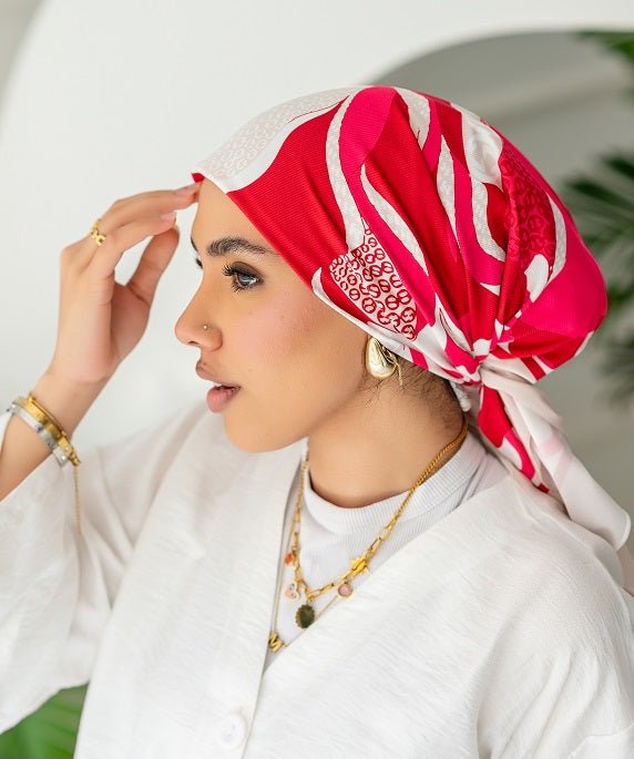 Printed Square Scarf 037